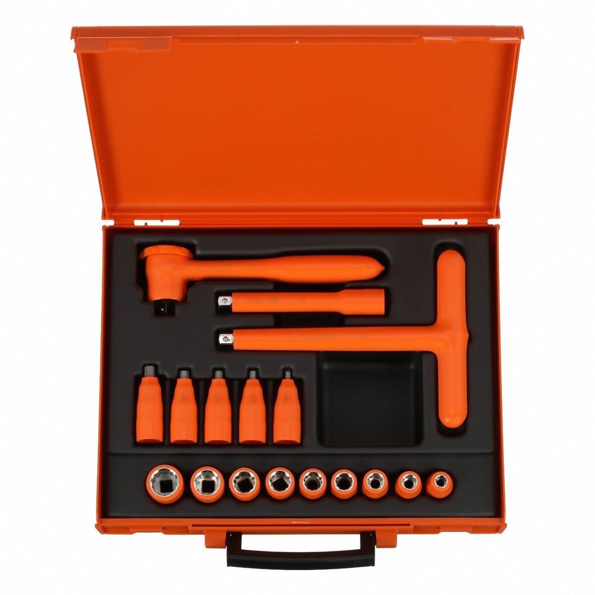 Facom FC-J.401AVSE 3/8" Drive 12-Point Metric Socket Wrench Set with Case (17 Piece)