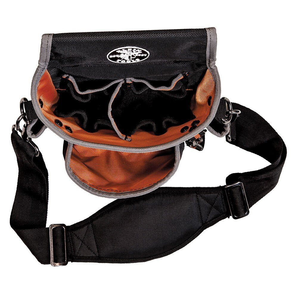 Klein 5243 Tradesman Pro™ Tool Pouch, 15 Pockets, 11.5 x 4.5 x 10-Inch