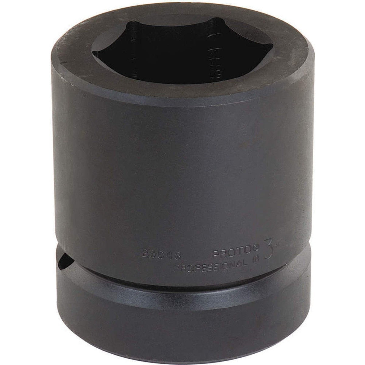 Proto J25056 2-1/2" Drive 3-1/2" 6-Point Standard Length Impact Socket