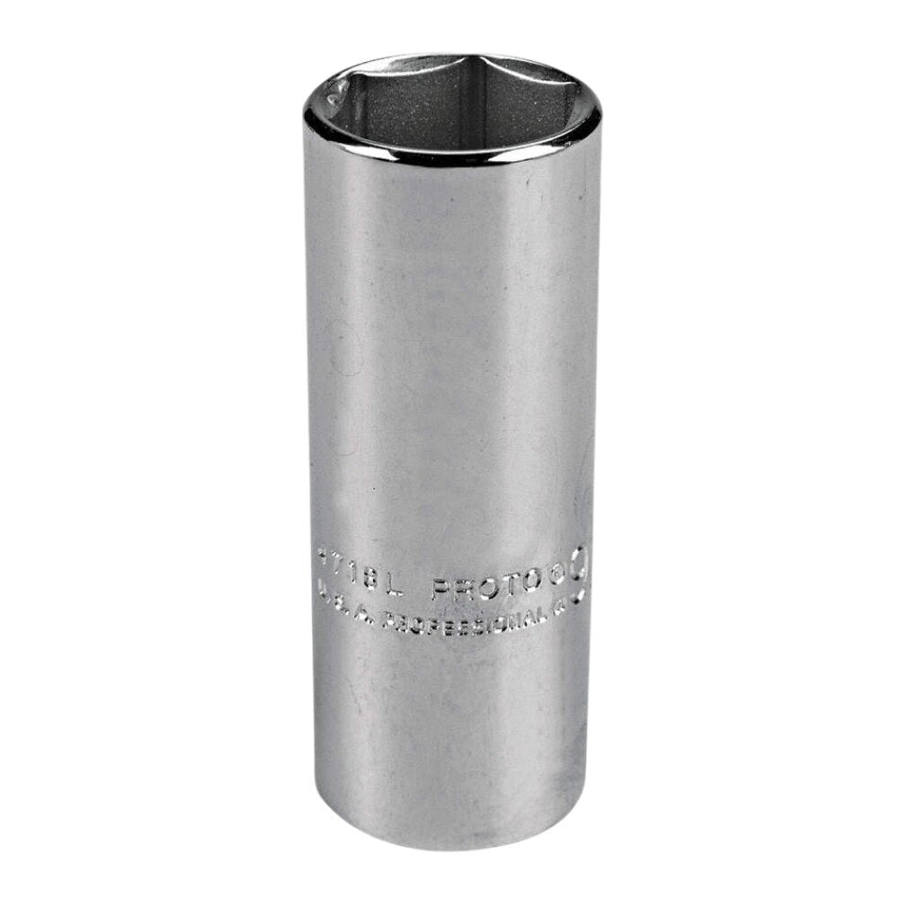 Proto J4712L 1/4" Drive Deep Socket 3/8" - 6 Point