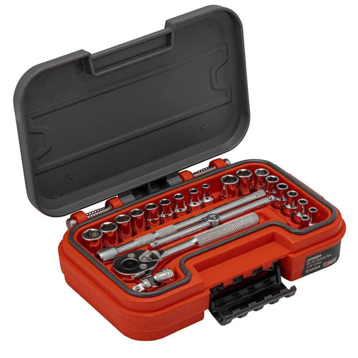 Proto J47322S 1/4" Drive 6 Point SAE and Metric Advanced Storage Socket Set (22 Pc) - 2