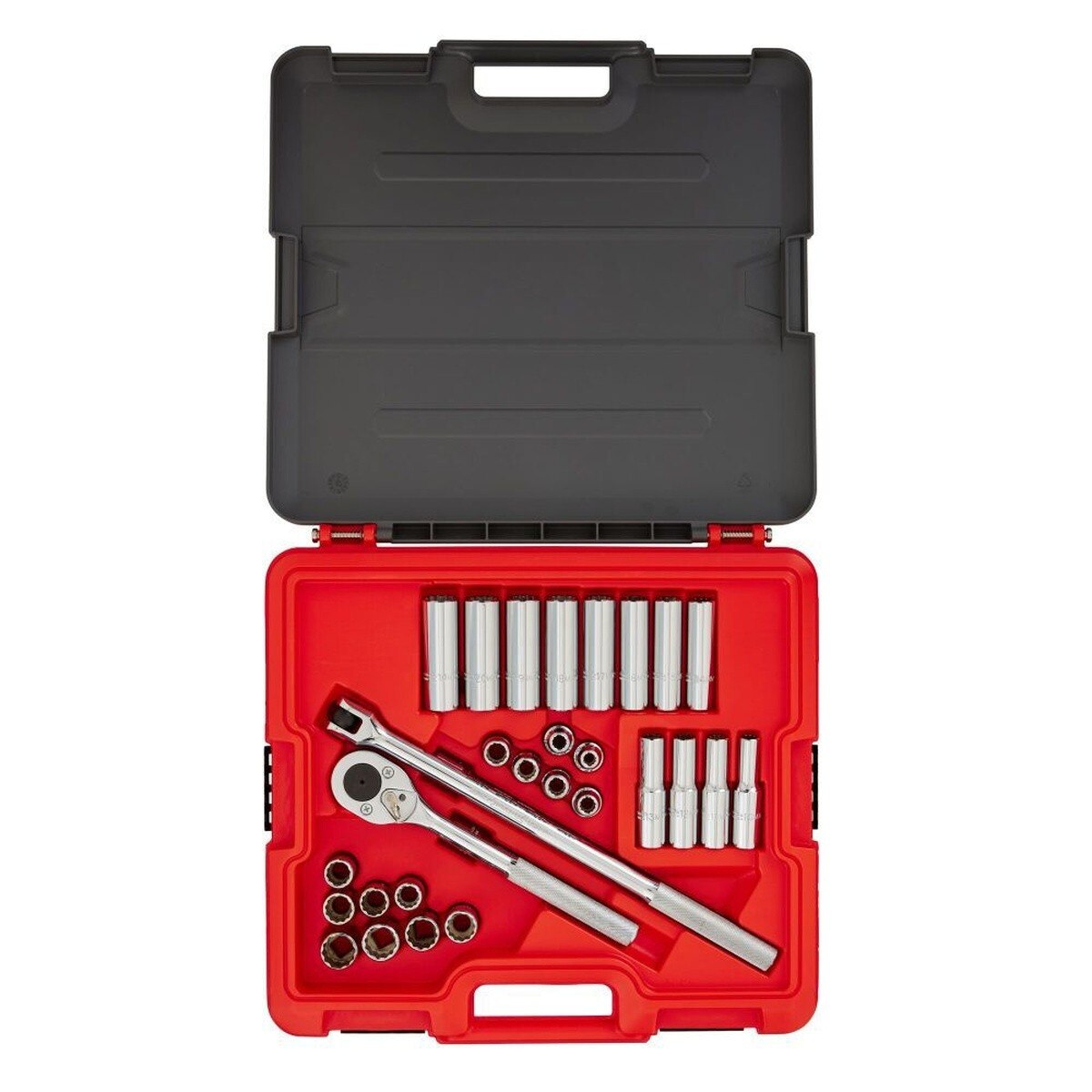 Proto J54230T 1/2" Drive Metric 12 Point Socket Set (30 Piece)