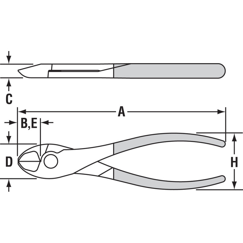 Channellock 337 7" HL Diag Cutting Plier, Lap XLT