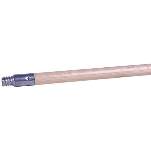 Weiler 44300 5' Wood Handle, Metal Threaded Tip