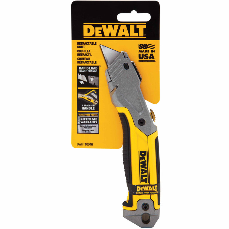 DeWalt DWHT10046 Retractable Quick-Change Utility Knife - 5