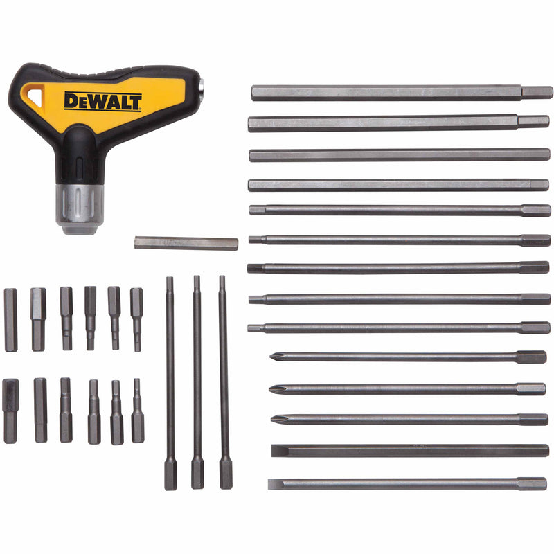 DeWalt DWHT70265 RATCHETING T-HANDLE SET - 31 PC - 3