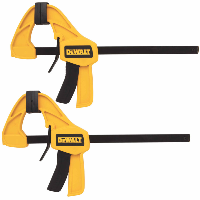 DeWalt DWHT83158 MEDIUM TRIGGER CLAMP 12" - 2 PK