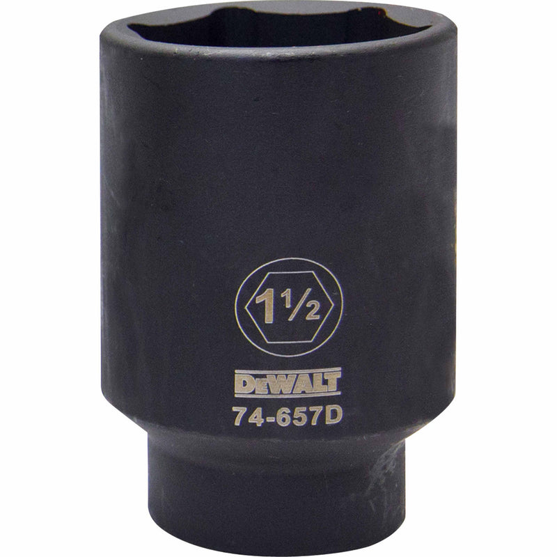 Dewalt DWMT74657OSP Mechanics 6 Point 1/2" Drive Deep Impact Socket 1-1/2"