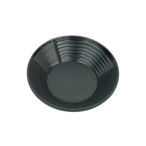 EstWing BP-14 14" Black plastic gold pan 9 oz