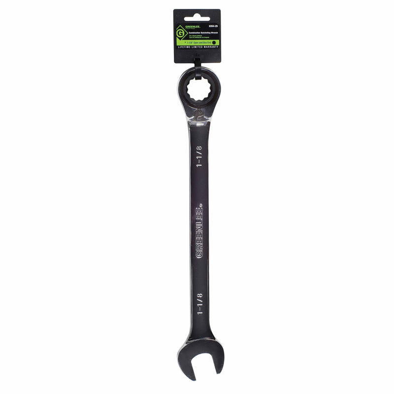 Greenlee 0354-25 1-1/8" Combination Ratcheting Wrench - 2