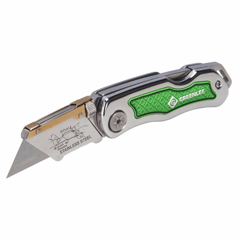 Greenlee 0652-22 Folding Utility Knife - 3