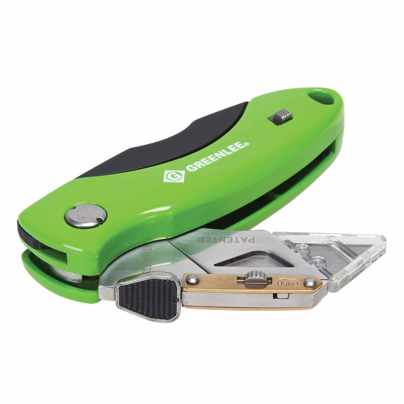 Greenlee 0652-23 Heavy Duty Folding Utility Knife - 4