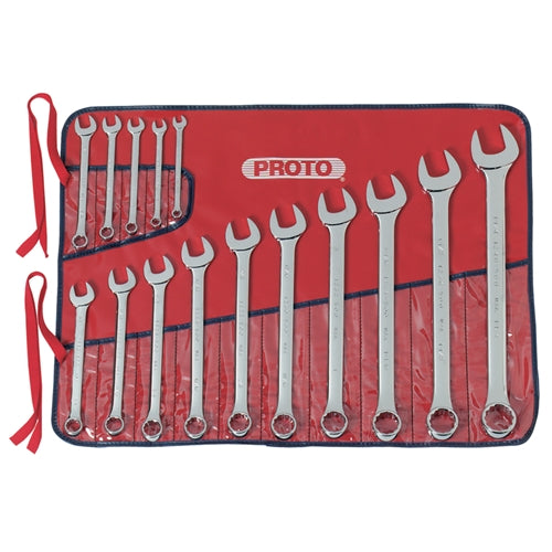 Proto J1200F-T500 15 Pc. Combination ASD Wrench Set - 12 Point