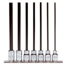 Proto J4990-7XL 3/8" Drive 7 Piece Extra Long Hex Bit Set - 2
