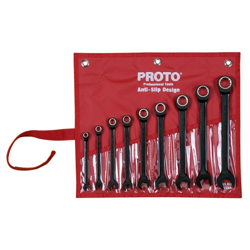 Proto JSCR-9S 9 Piece Ratcheting Spline Wrench Set