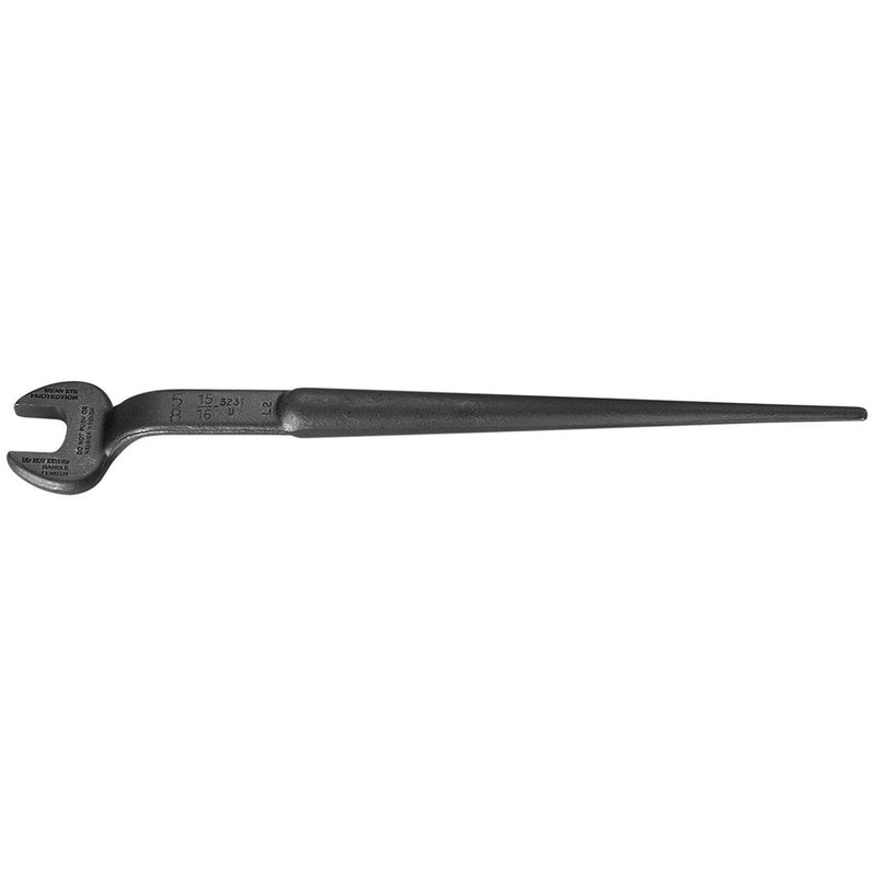 Klein Tools 3231 Spud Wrench, 15/16" Nominal Opening for Utility Nut