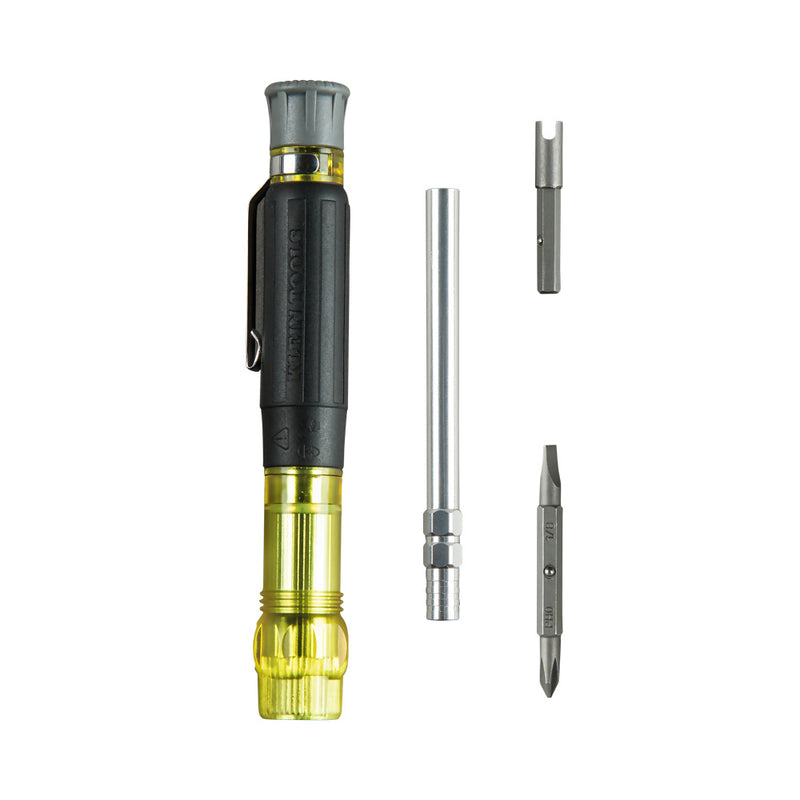 Klein 32613 HVAC Pocket Screwdriver 3-in-1 - 6