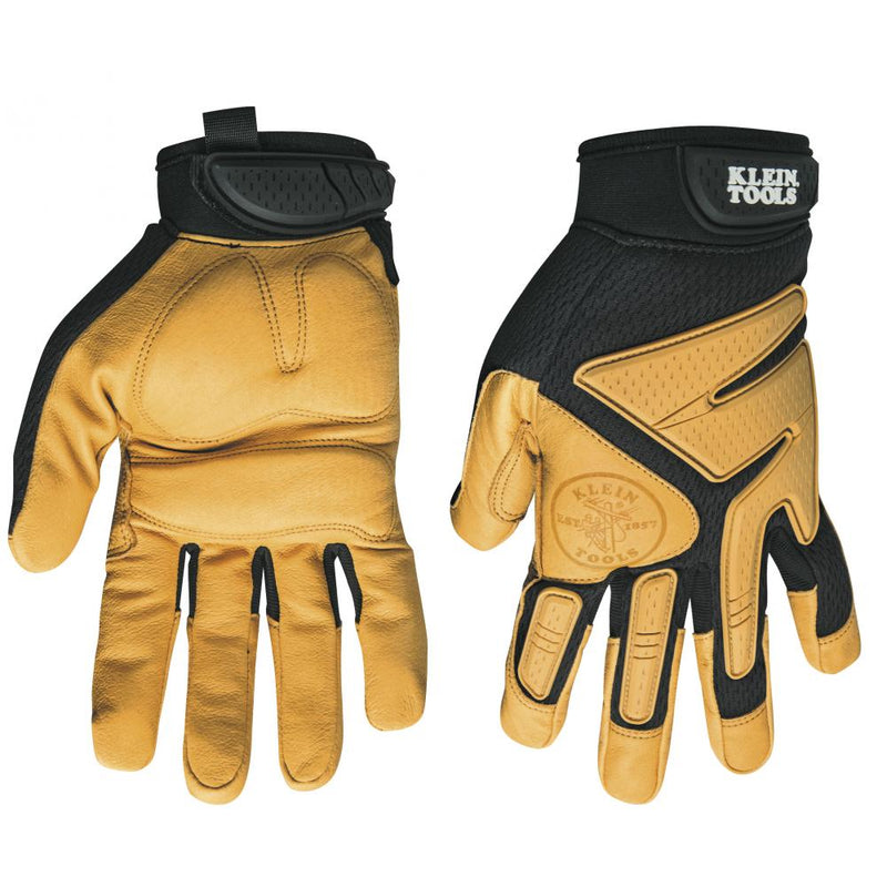 Klein 40221 Journeyman Leather Gloves, size L