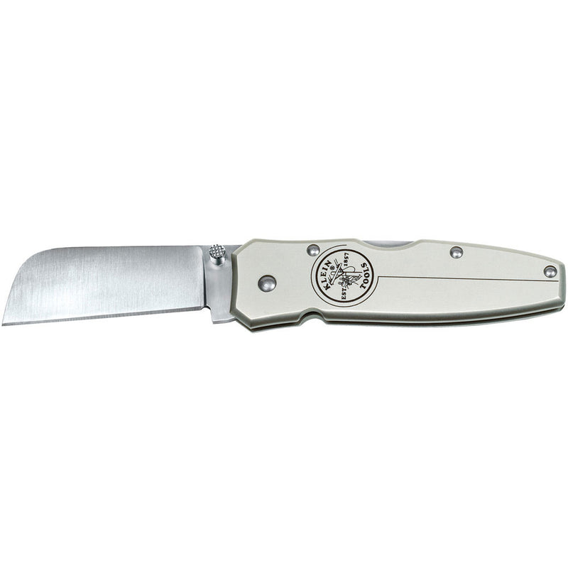 Klein Tools 44007 Lightweight Lockback Knife 2-1/2" Silver