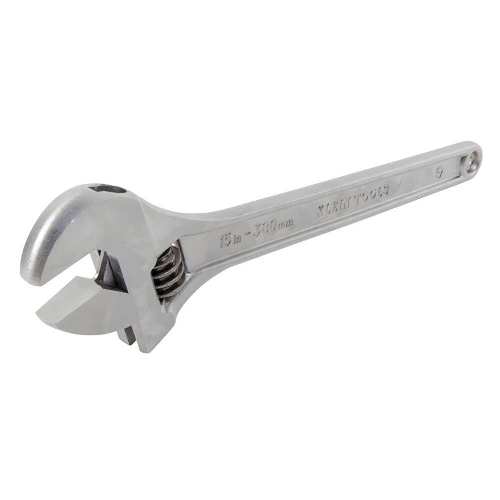 Klein Tools 506-15 Adjustable Wrench Standard Capacity, 15" - 4