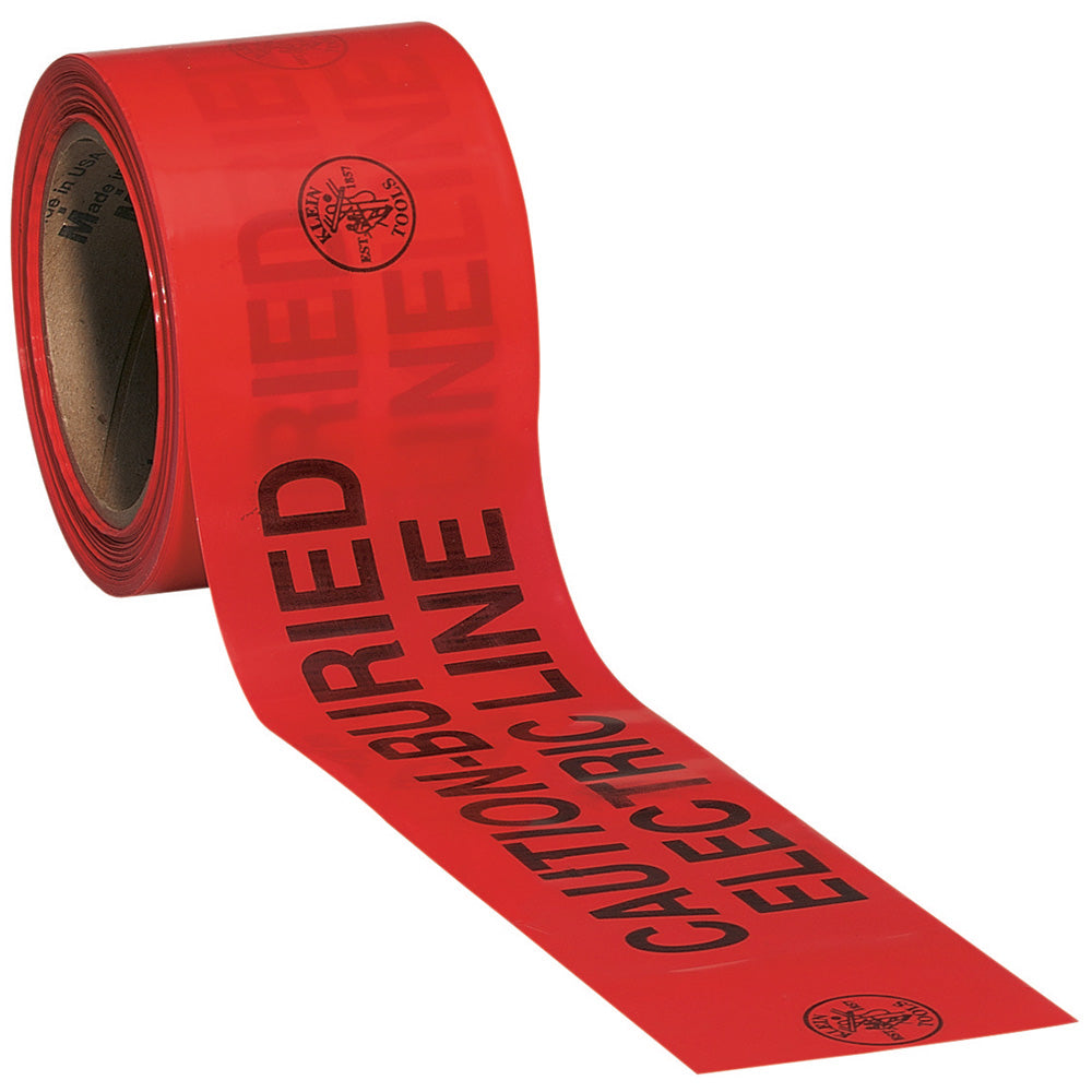 Klein Tools 58003 Caution Barricade Warning Tape, 1000-Foot