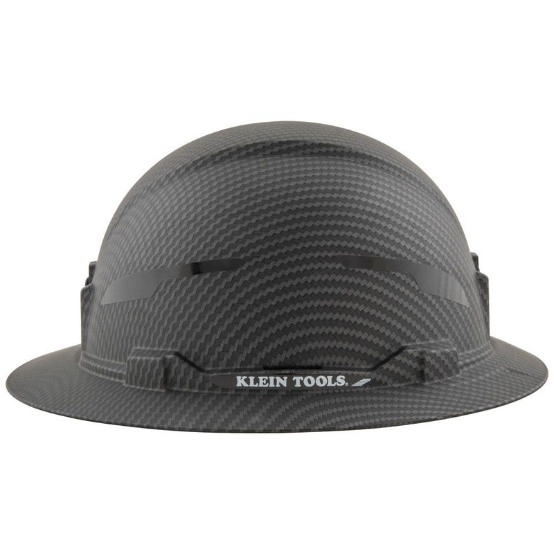 Klein 60345 Hard Hat, Premium KARBN Pattern, Non-Vented Full Brim, Class E - 5