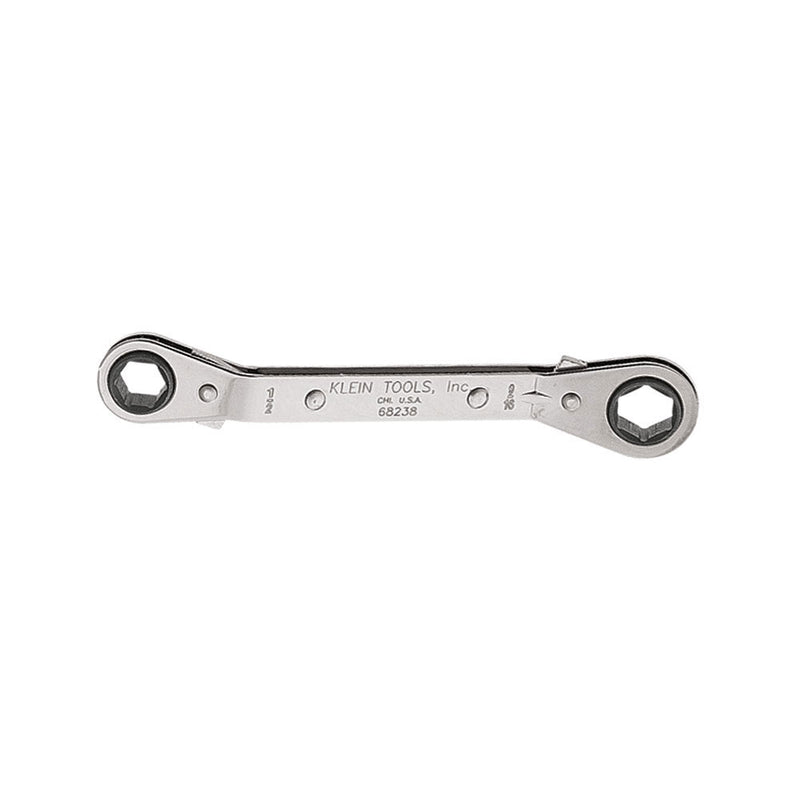 Klein Tools 68238 Reversible Ratcheting Box Wrench, 1/2 x 9/16"