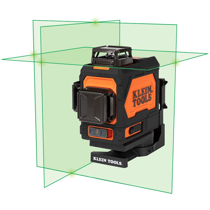 Klein 93PLL Rechargeable Self-Leveling 360 Green Planar Laser Level - 9