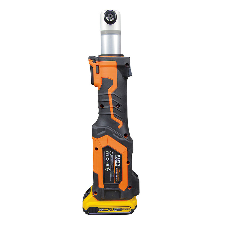 Klein BAT207T13 Battery-Operated Cutter/Crimper, No Heads, 2 Ah - 6