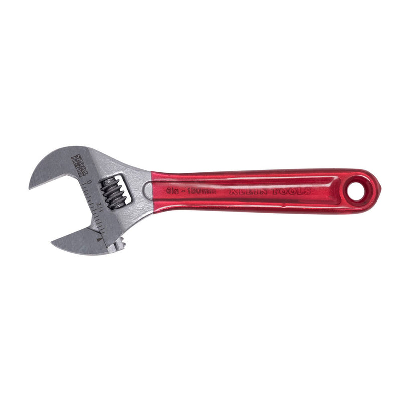 Klein Tools D507-6 Adjustable Wrench Extra Capacity, 6-1/2" - 5