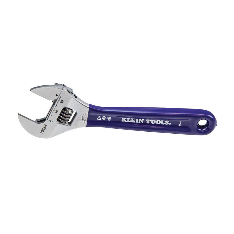 Klein D86934 Slim-Jaw Adjustable Wrench, 6" - 2