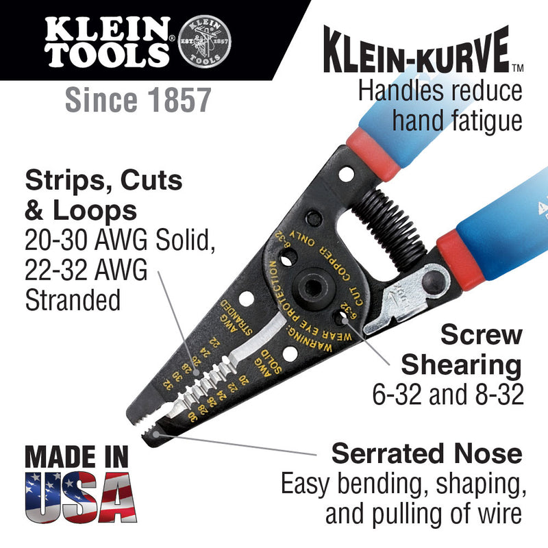 Klein 11057 Klein-Kurve Wire Stripper and Cutter - 7