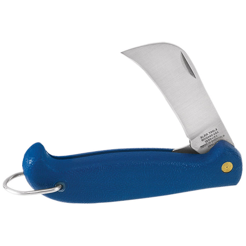 Klein Tools 1550-24 Pocket Knife, 2-3/4" Hawkbill Slitting Blade - 2