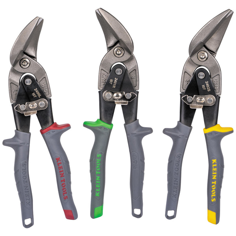 Klein 2401R Offset Right-Cutting Aviation Snips - 6