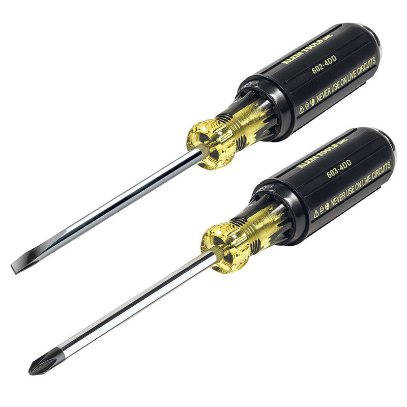 Klein 32008 Screwdriver Set, Demolition and Phillips, 2-Piece