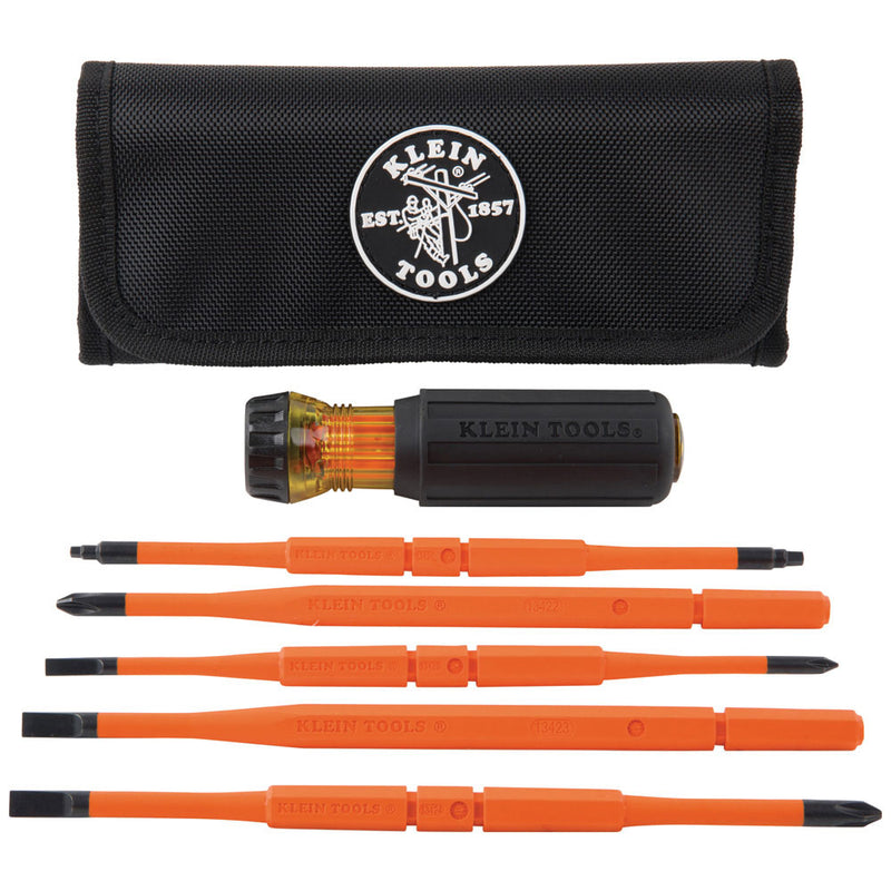 Klein 32288 8-in-1 Insulated Interchangeable Screwdriver Set - 3