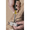 Klein Tools 32476 Multi-Bit Screwdriver / Nut Driver, 5-in-1, Phillips, Slotted Bits - 6