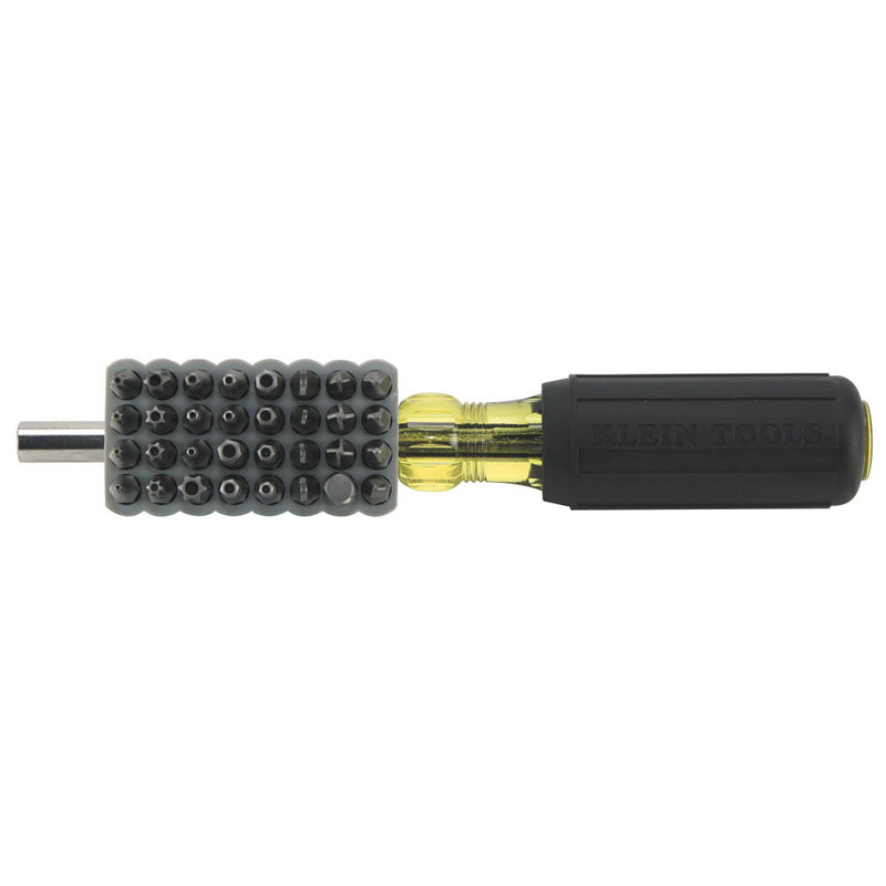 Klein Tools 32510 Magnetic Screwdriver with 32 Tamperproof Bits - 2