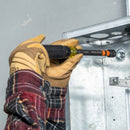 Klein 32950 Hollow Magnetic Color-Coded Ratcheting Power Nut Driver, Six Sizes, 7-Piece - 7