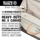 Klein 5102-24SP Deluxe Canvas Tool Bag, 24" - 7