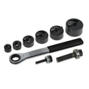 Klein 53732SEN Knockout Punch Set with Wrench - 6