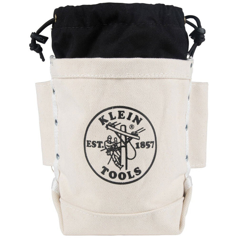 Klein 5416TC Bolt Bag, Top Closing Tool Pouch with Tunnel Connect, 5 x 10 x 9-Inch