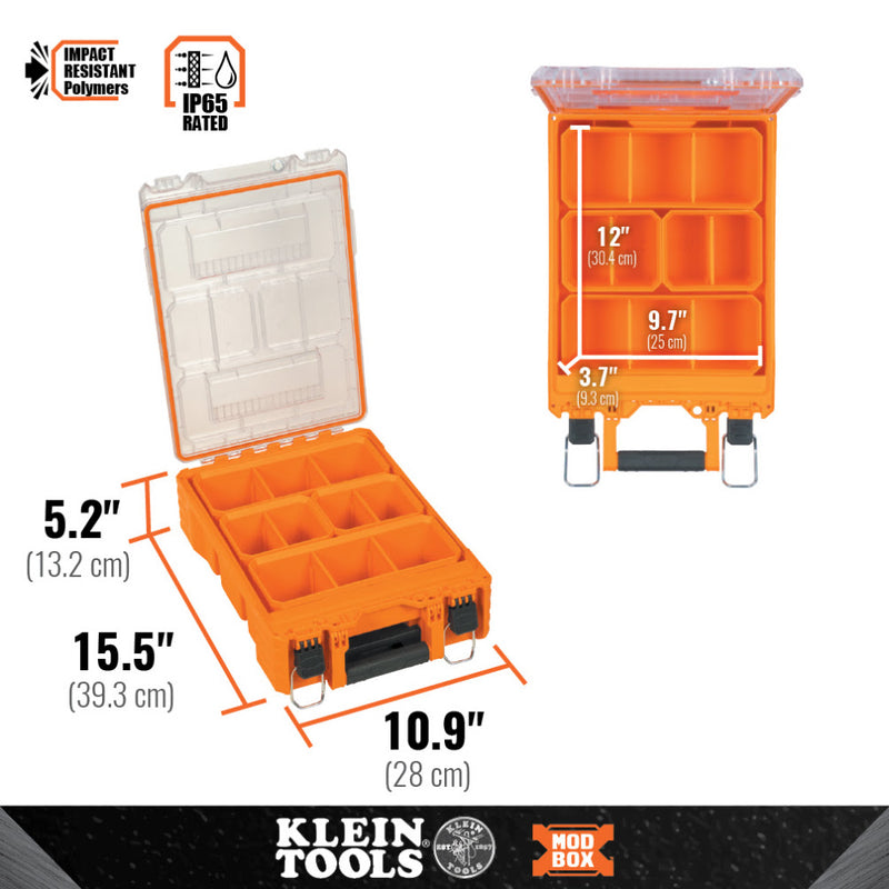 Klein 54808MB MODbox Tall Component Box, Half Width - 5