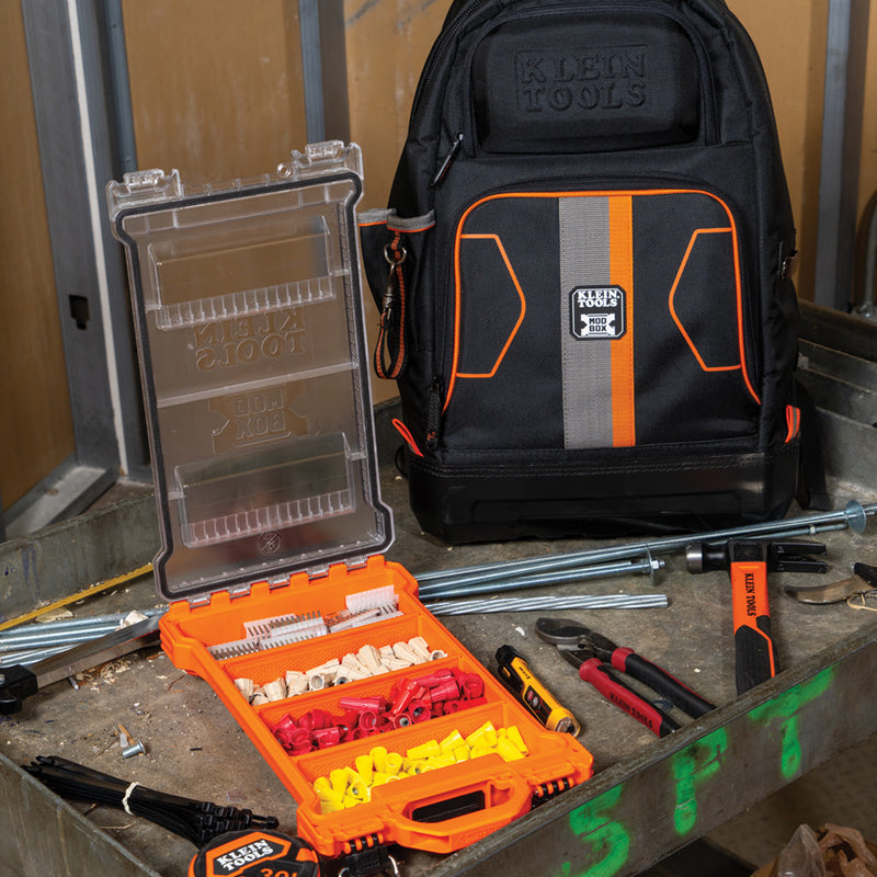 Klein 54812MB MODbox Tool Bag, Tote, and Backpack Component Box - 11