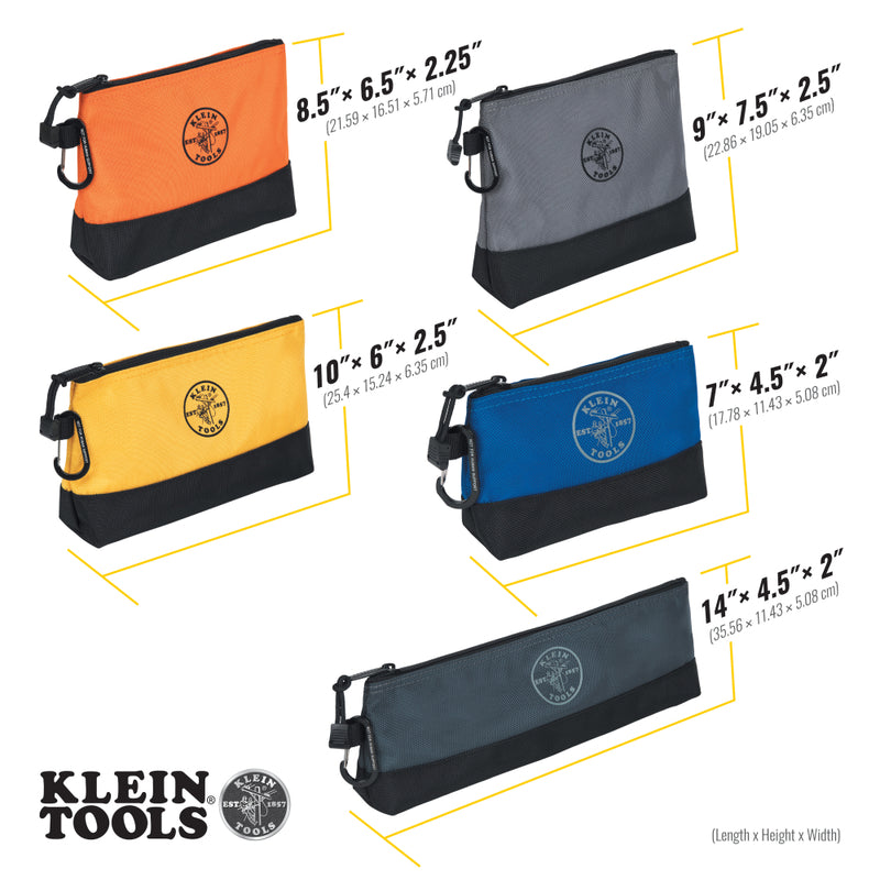 Klein 55569 Stand-Up Zipper Bags, 5-Pack - 3