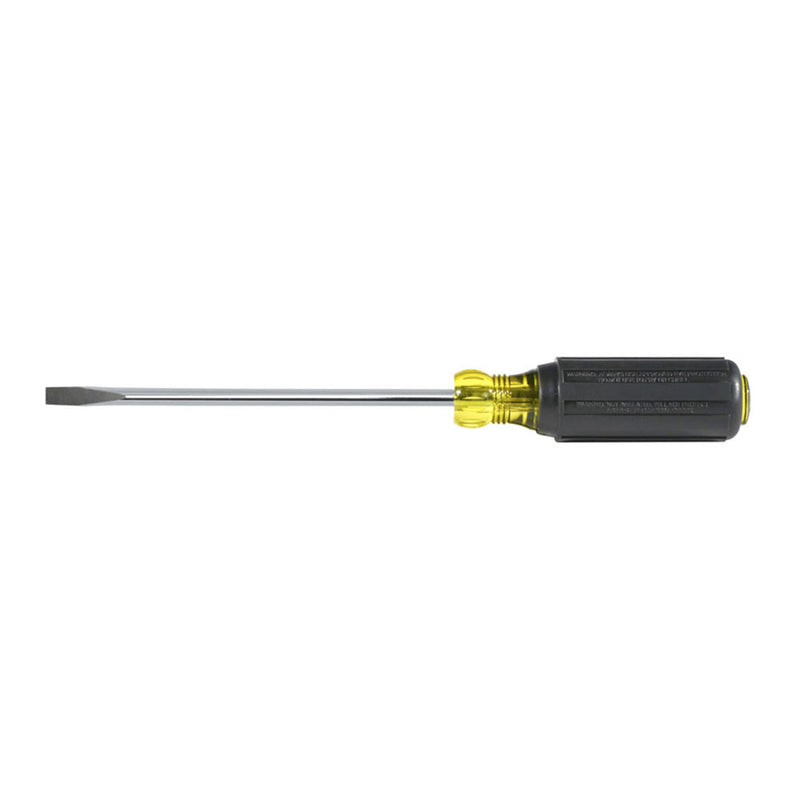 Klein Tools 605-6 1/4" Cabinet Tip Screwdriver, Heavy Duty, 6" - 2