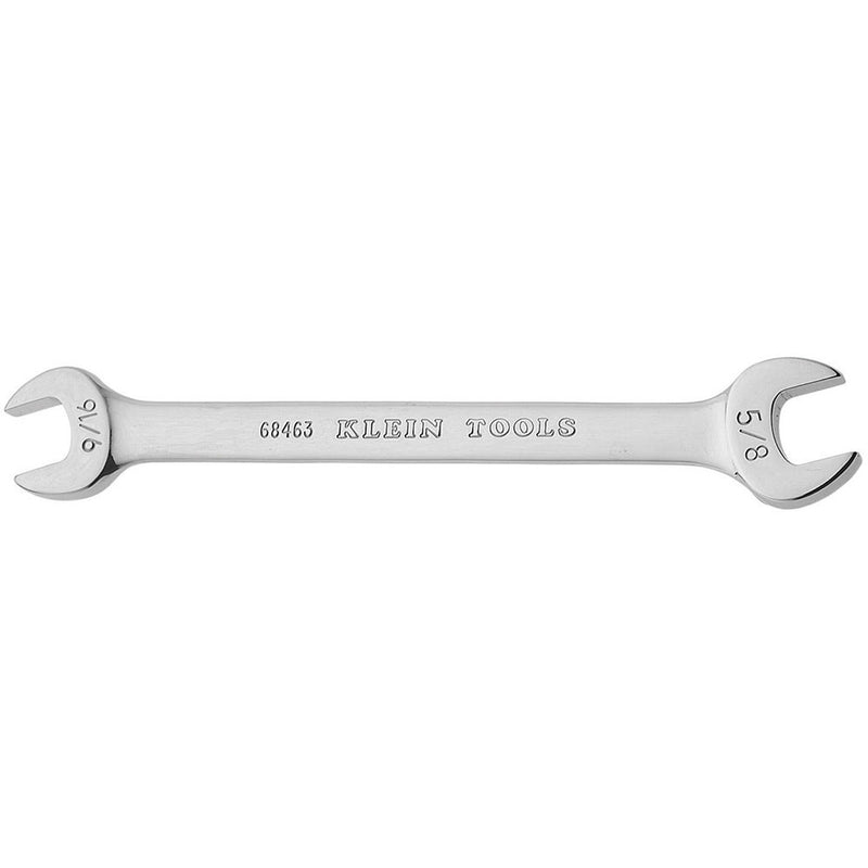 Klein Tools 68463 Open-End Wrench 9/16", 5/8" Ends