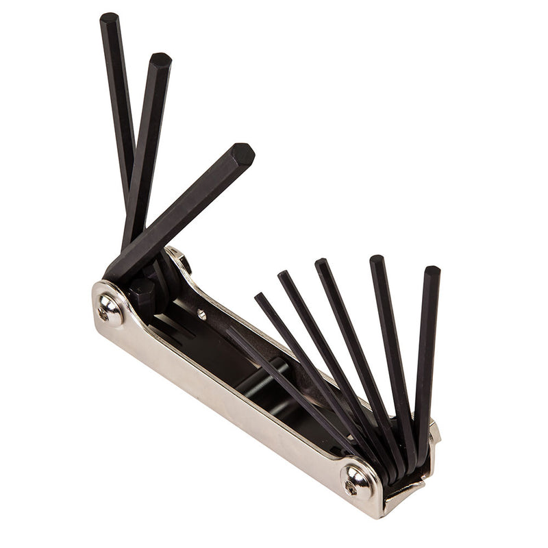 Klein 70591 Folding Hex Key Set, Nine-Key, Inch Sizes - 2