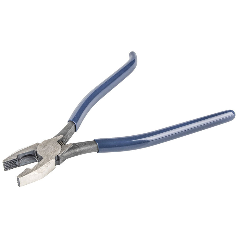 Klein D201-7CSTLFT Ironworker's Rebar Pliers, Left Handed, Spring Loaded, 9" - 2