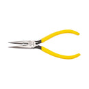 Klein Tools D203-6C Long Nose Pliers with Spring, 6"